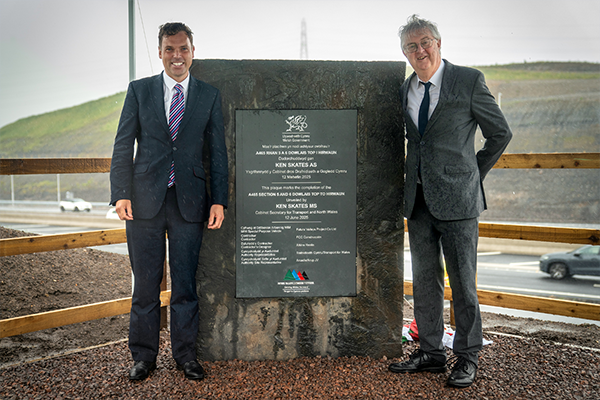 FCC Construcción completes the A-465 motorway extension project in Wales (United Kingdom)